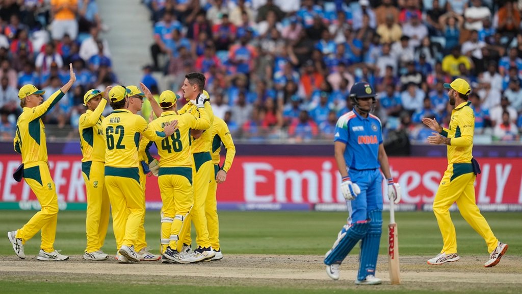 champions trophy 2025 semi final, ind vs aus 1st semi final, india vs australia Semi Fianl Match Scorecard