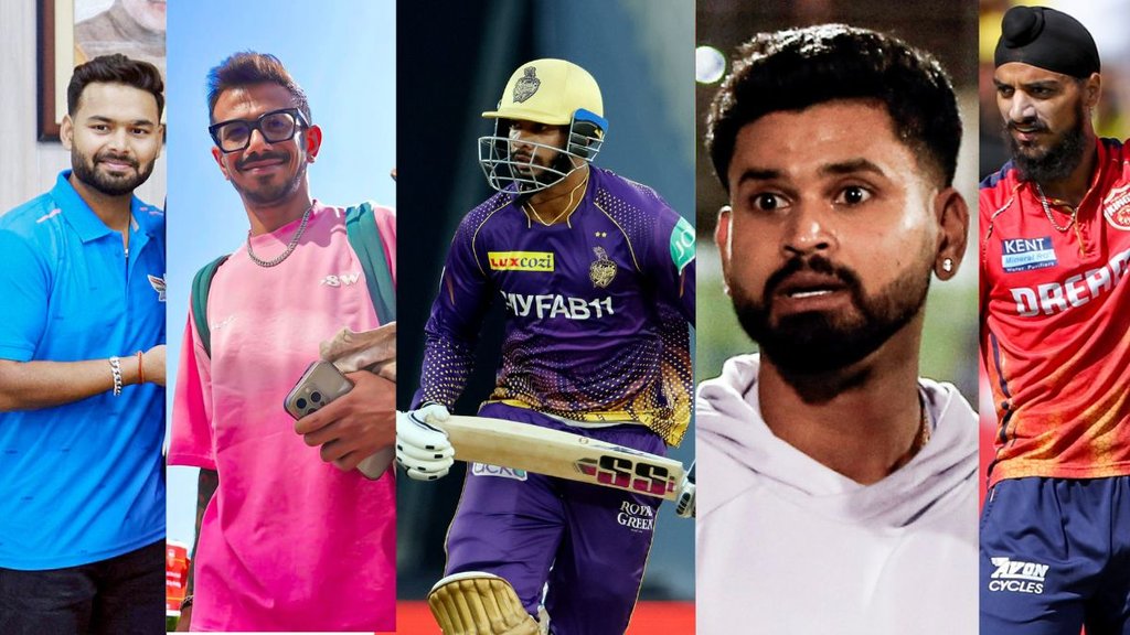 IPL 2025, Rishabh Pant, Ruturaj Gaikwad, Shreyas Iyer, Venkatesh Iyer