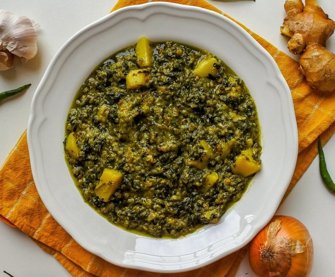 Aloo Palak