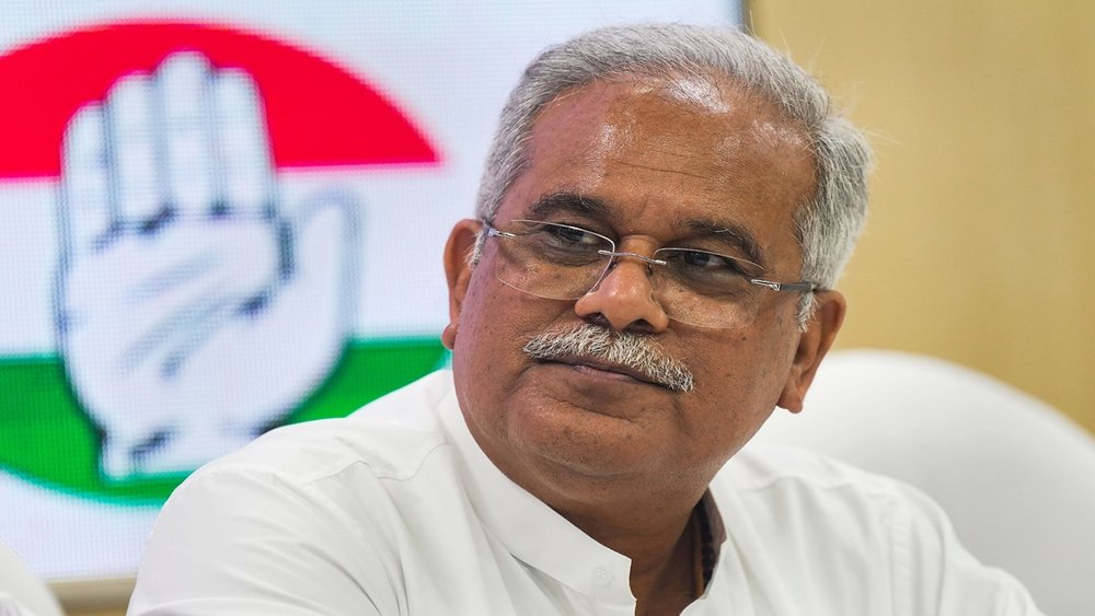 ईडी ने भूपेश बघेल से जुड़े कई ठिकानों पर छापेमारी की है। (ANI)