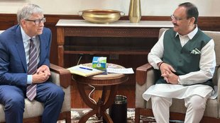 Bill Gates met JP Nadda