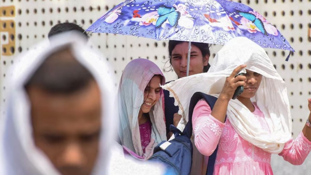 DELHI TEMPERATURE, DELHI MAUSAM, HEAT WAVE