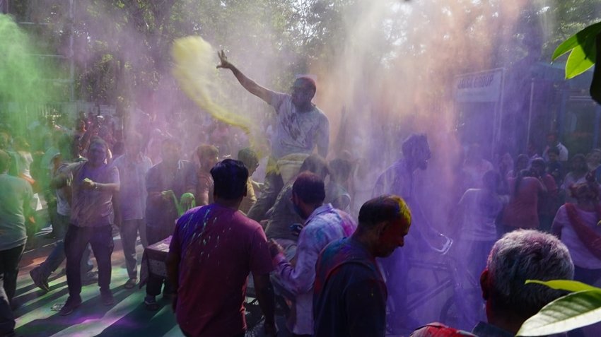 Dhuleti celebration