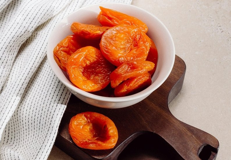 Dried apricots