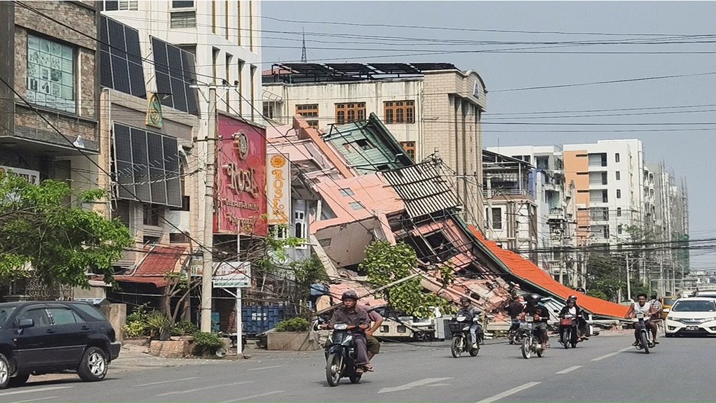 Myanmar Earthquake, 300 Atomic Bombs power from earthquake