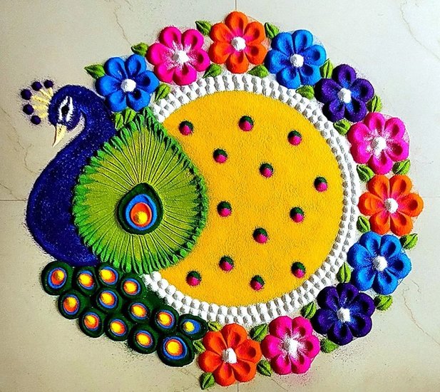 Festive Rangoli Art