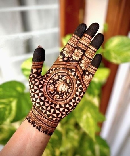 Floral Mehndi Designs