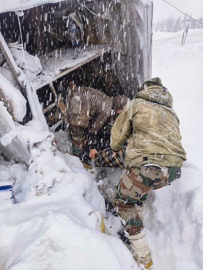 Chamoli Snowstorm