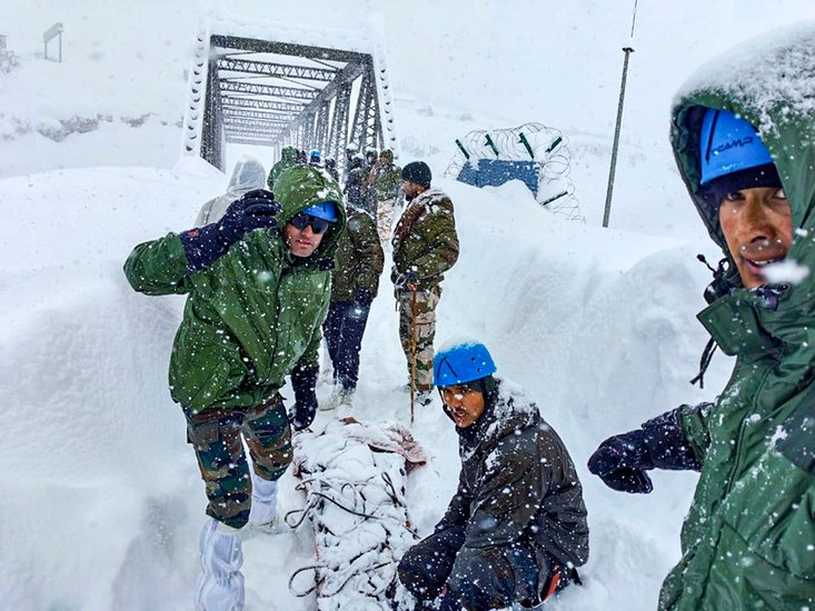 ITBP and Army Rescue