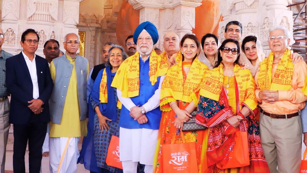 Hardeep Singh Puri, ayodhya, ram mandir,