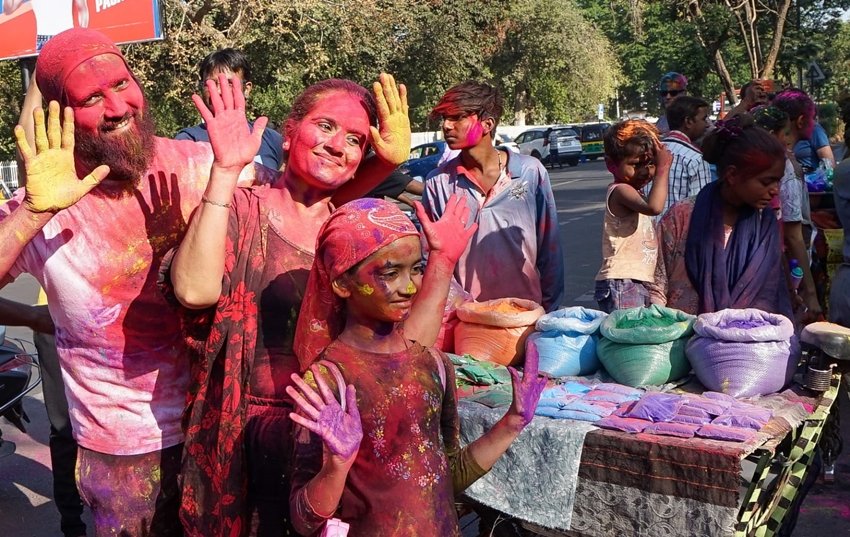 Holi festival India