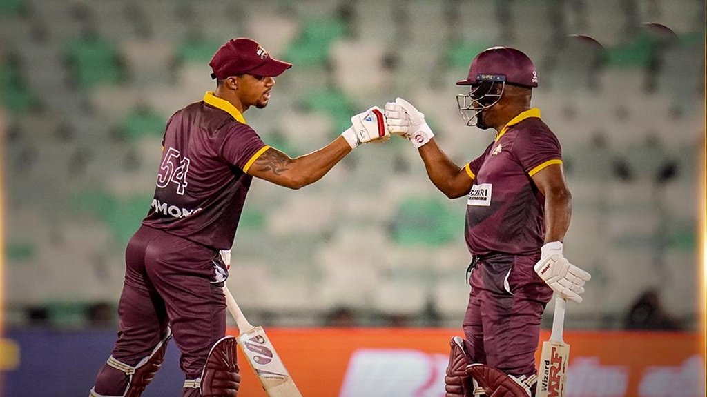 IML 2025, Lendl Simmons 100, West Indies Masters vs South Africa Masters