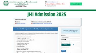 MI Admission 2025, JMI Admission 2025 registration, JMI Admission 2025 registration process, JMI Admission 2025 registration direct link, JMI Admission 2025 registration last date, JMI Admission 2025 apply link