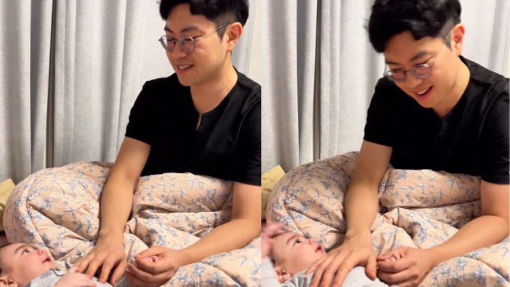 Korean Father| Korean Father Viral Video|Korean Father sings hindi Song