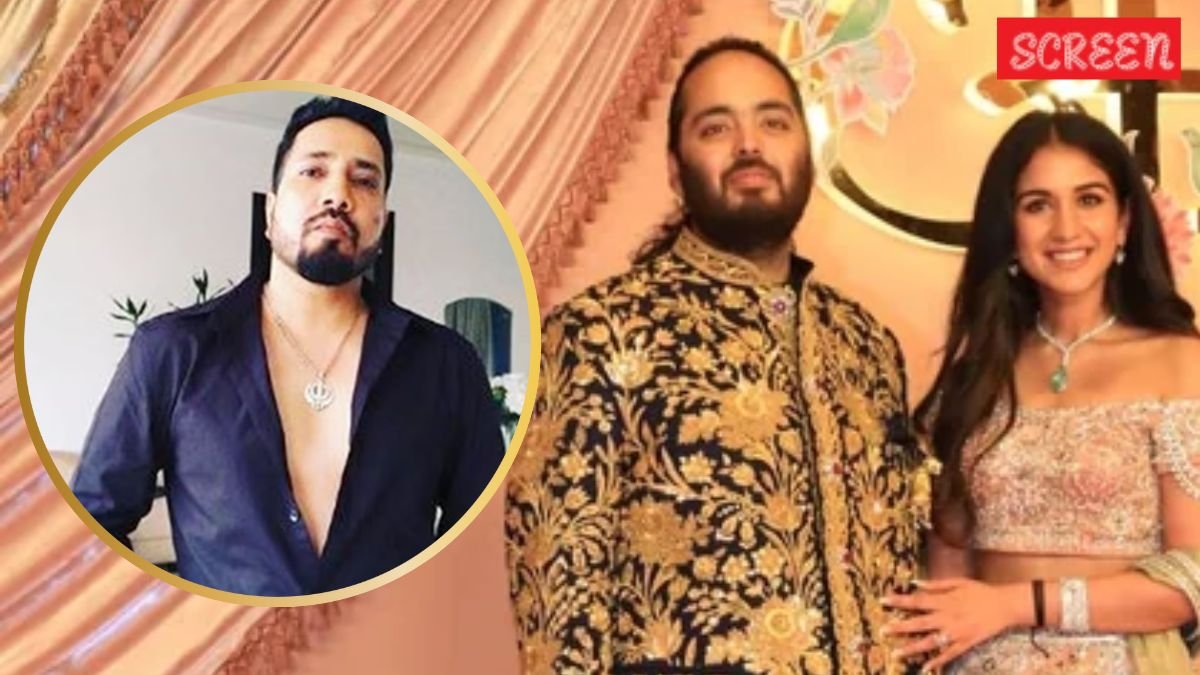 Anant amabani, Mika Singh Anant amabani, Mika Singh