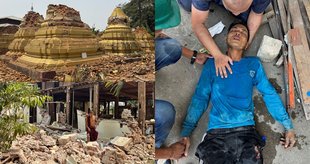 Myanmar earthquake effects in Thailand