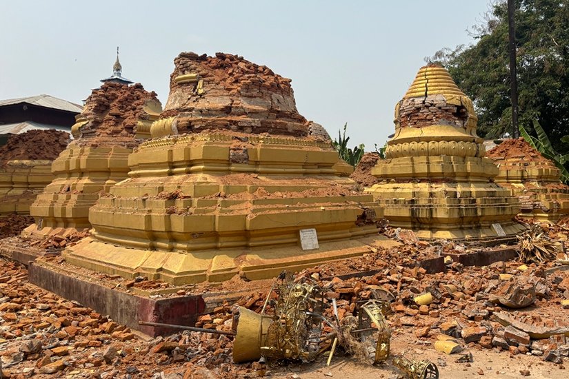 Myanmar earthquake intensity