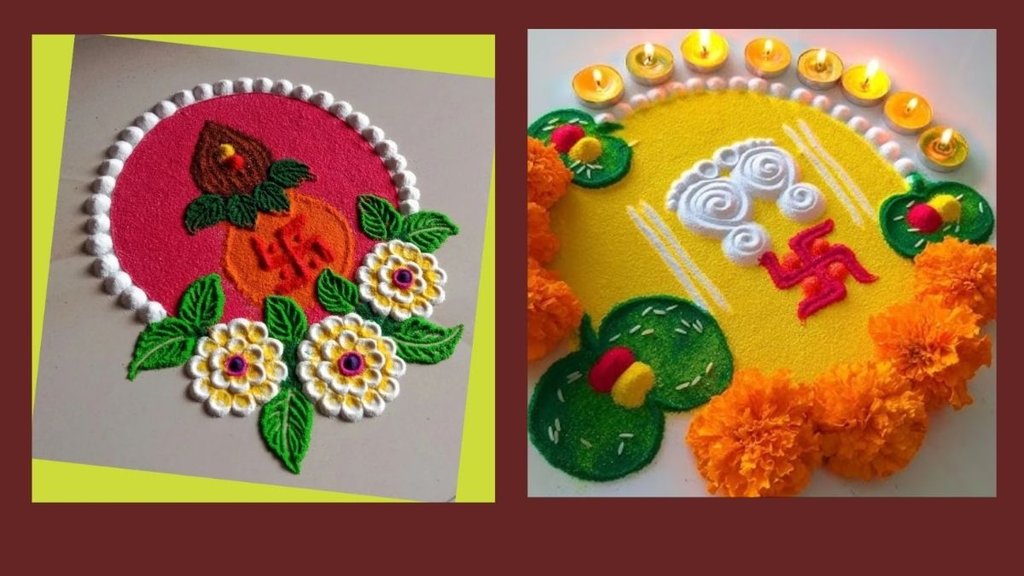 Navratri Rangoli Designs। Navratri Rangoli Designs Photos। Navratri Rangoli Designs Images