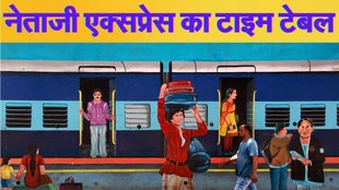 Netaji Express time table, netaji express stoppage, kalka howrah express time