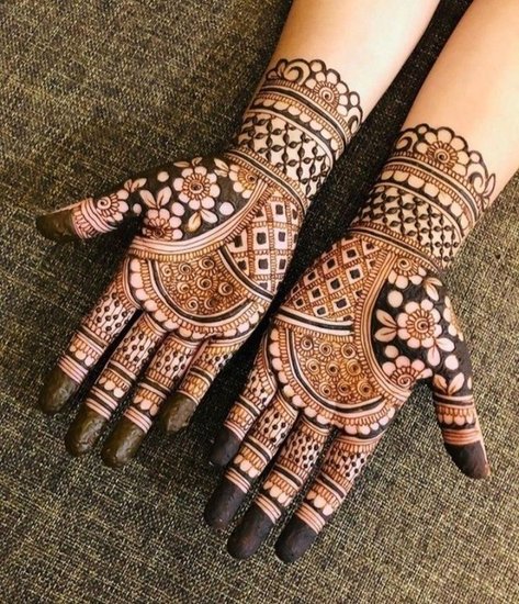 Quick Mehndi designs for hands