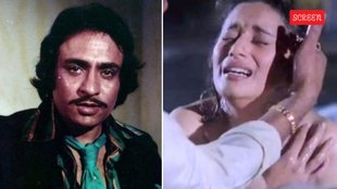 Ranjeet, Ranjeet Madhuri Dixit Scene, Ranjeet on Madhuri Dixit