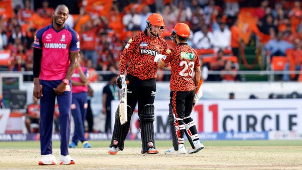 SRH vs RR, IPL 2025, Sunrisers Hyderabad Score