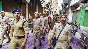 Sambhal | holi | security |