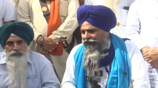 Punjab farmers protest, Sarwan Singh Pandher, Bhagwant Mann, AAP Punjab, farmer agitation