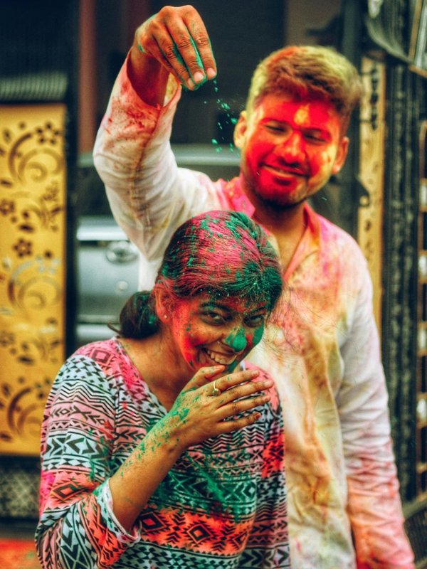 Skin exfoliation post-Holi