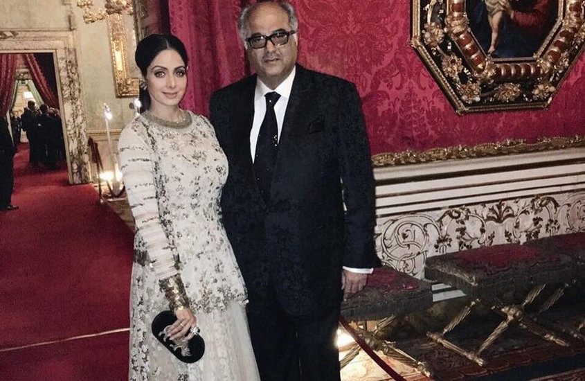 When Boney Kapoor propose to Sridevi
