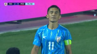 Sunil Chhetri scores on international comeback as India beat Maldives 3-0 in friendly Match, sunil chhetri,sunil chhetri On Internatioal Return, sunil Chhetri scores on international comeback