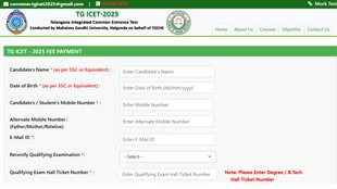 TS ICET 2025, TS ICET 2025 Registration, TS ICET 2025 Registration Begins, TS ICET 2025 Start, TS ICET 2025 Registration Process, TS ICET 2025 Registration Link