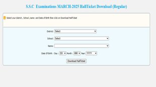 TS SSC Hall Tickets 2025, Telangana 10th Board Admit Card