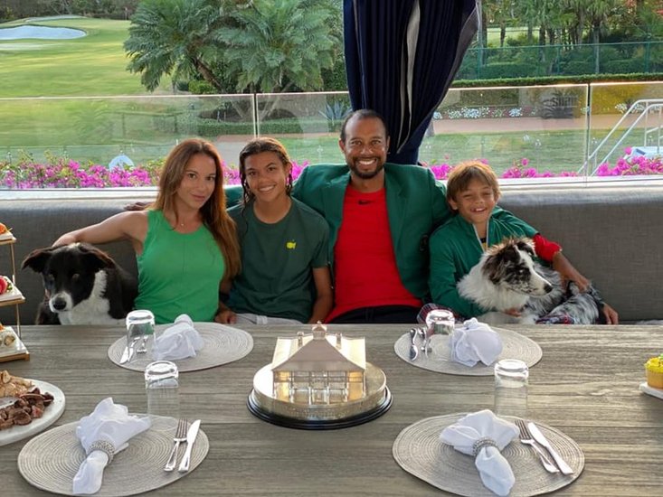 Vanessa Trump and Tiger Woods