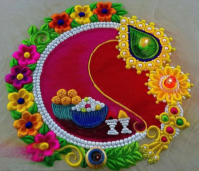 Traditional Rangoli Ideas