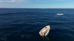 समुद्र में तैर रहा था सुनीता विलियम्स को वापस लाने वाला कैप्सूल, बोट के सहारे निकाला गया बाहर; देखें VIDEO