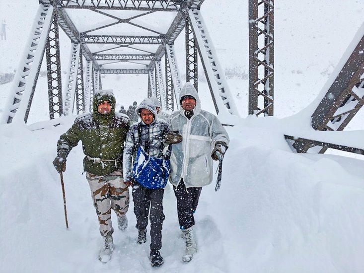 Rescue Operation On in Chamoli After Avalanche