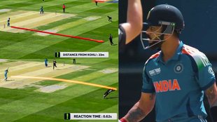 Phillips catch, Glenn Phillips catch Virat Kohli, IND vs NZ