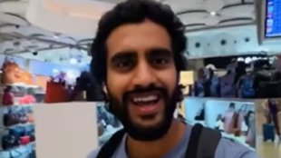 Waqas Hassan Mumbai airport, Pakistani man visited India Mumbai, Waqas Hassan India travel