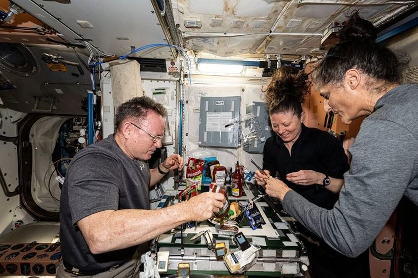 What did Sunita Williams eat in space