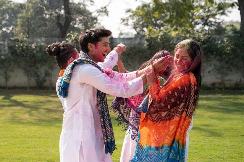 Holi celebrations