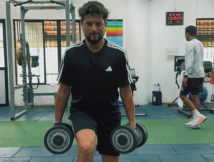 Kuldeep Yadav Workout