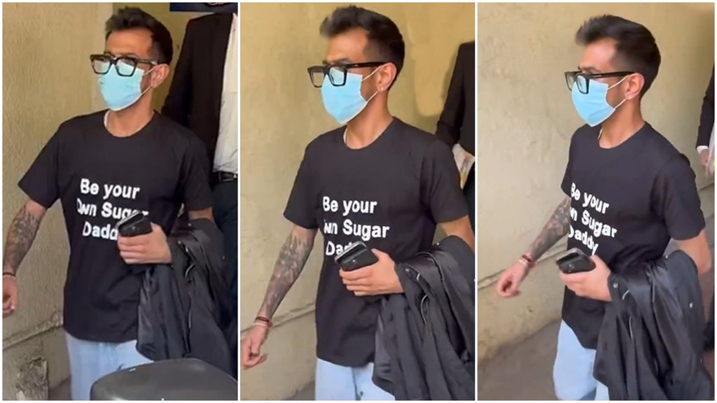Yuzvendra Chahal Tshirt, Be Your Own Sugar Daddy, Yuzvendra Chahal Dhanashree Verma Divorce