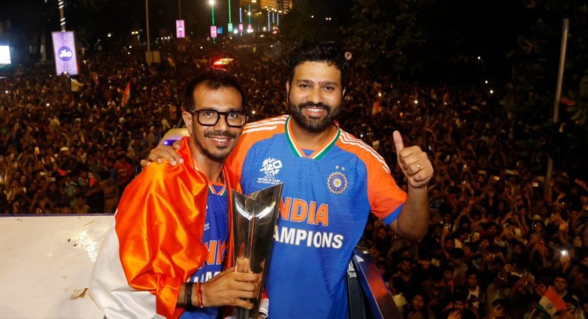 Yuzvendra Chahal In Dubai