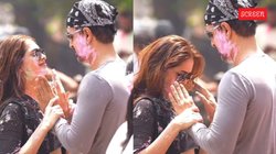 Video: होली पर नई गर्लफ्रेंड संग कोजी हुए आमिर अली, मिस्ट्री गर्ल को ऐसे लगाया कलर तो लोगों ने कर दिया ट्रोल