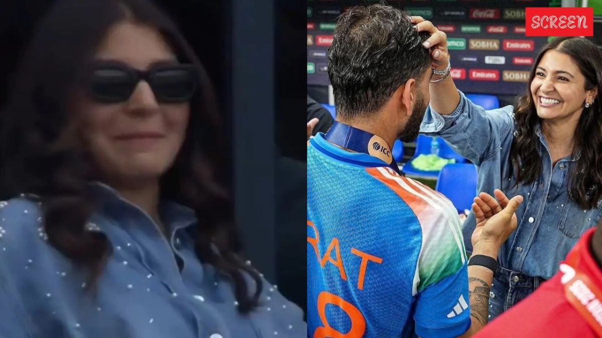 Anushka Sharma viral video, Anushka Sharma reaction, India vs New Zealand Champions Trophy 2025