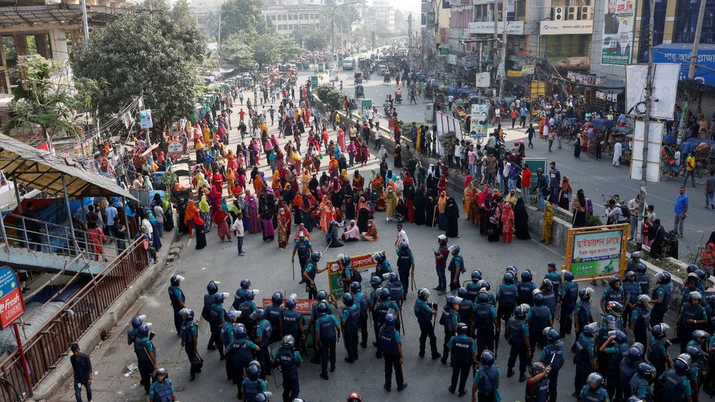 Bangladesh, Bangladesh news, Workers Protest, dhaka protest,