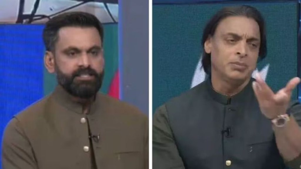 मोहम्मद हफीज और शोएब अख्तर एक ही शो का हिस्सा थे।
