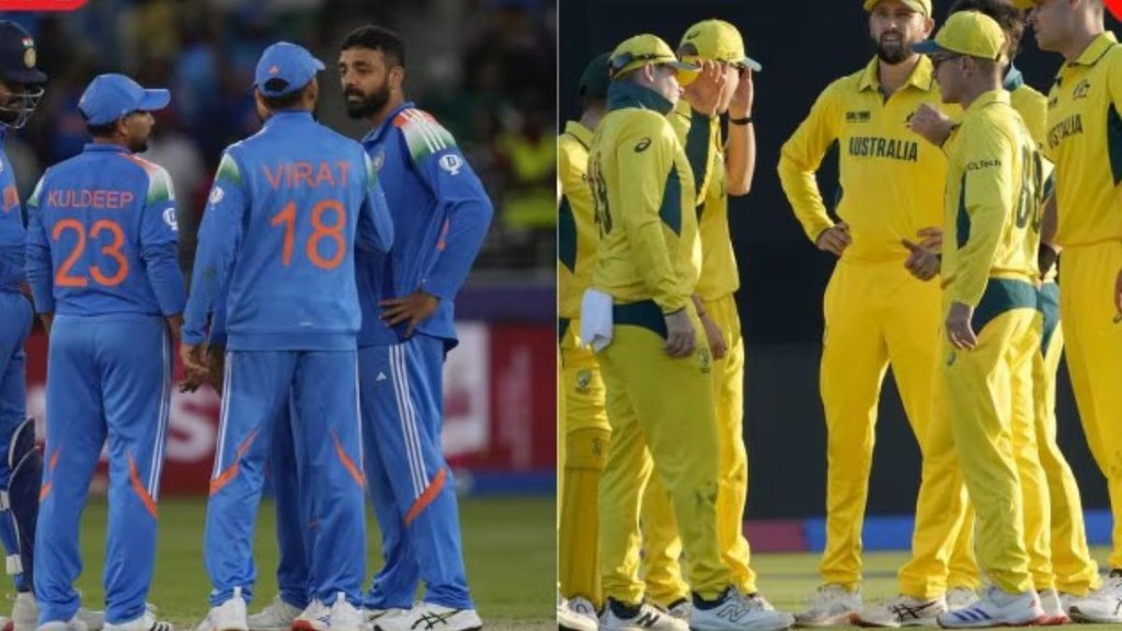 भारत और ऑस्ट्रेलिया के बीच चैंपियंस ट्रॉफी का सेमीफाइनल मैच खेला जाएगा।