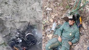 Fighter Jet , Panchkula,Fighter Jet Crashes Near Panchkula